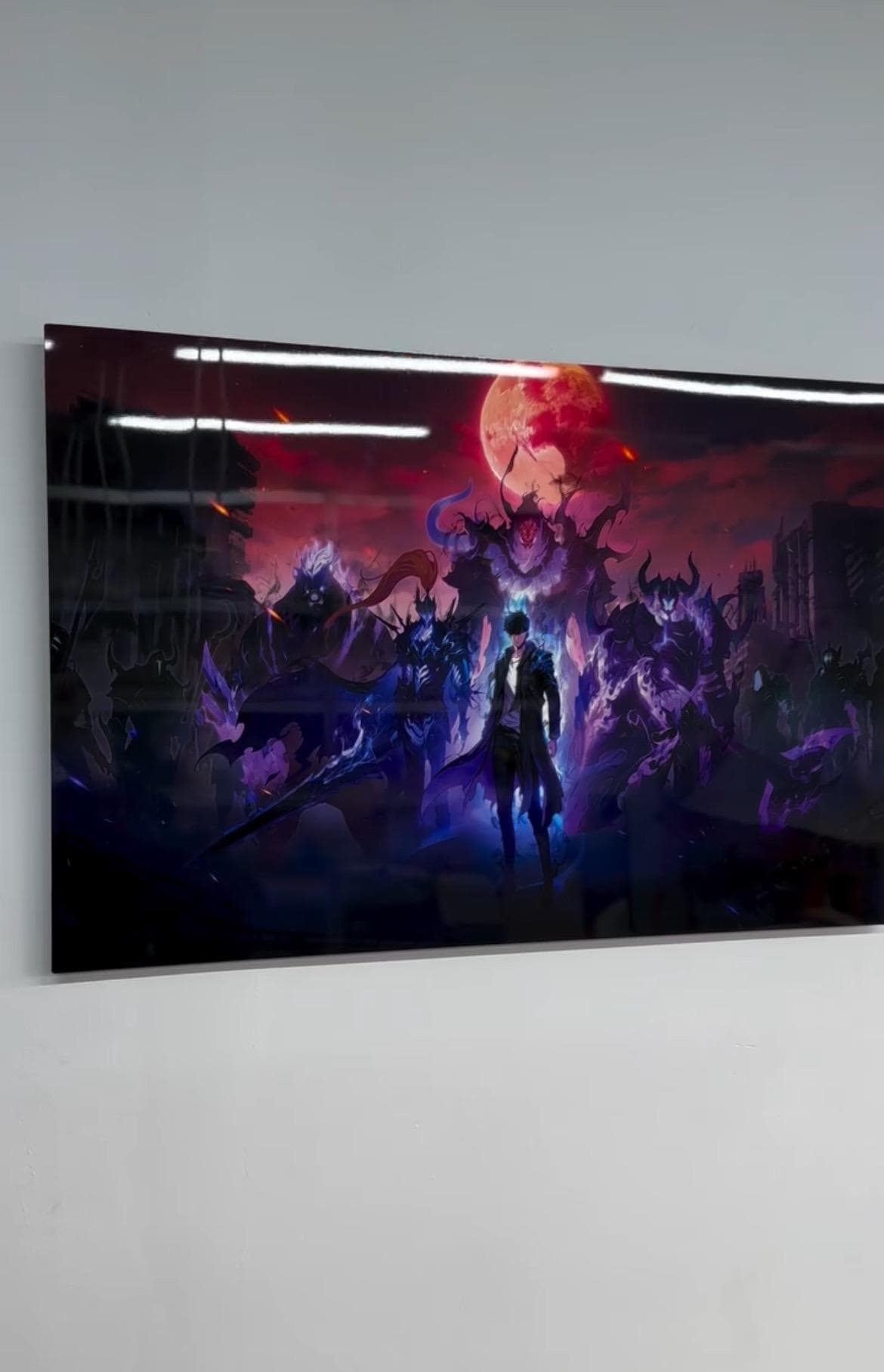 Anime Metal Wall Art, Anime Poster – Otaku Room Decor | Anime Aluminum Print Artwork, Anime Metal Sign, Anime Fan Gifts, Japanese Wall Art