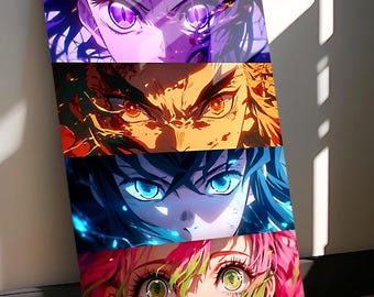 Anime Metal Wall Art, Anime Poster – Otaku Room Decor | Anime Aluminum Print Artwork, Anime Metal Sign, Anime Fan Gifts, Japanese Wall Art