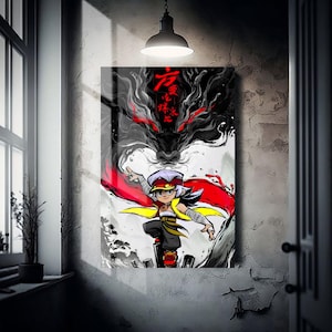 Metal Wall Art – Modern Metal Poster | Premium Aluminum Poster | Gamer Room Artwork, Metal Sign, Gifts for Gamer, Gamer Room Decor