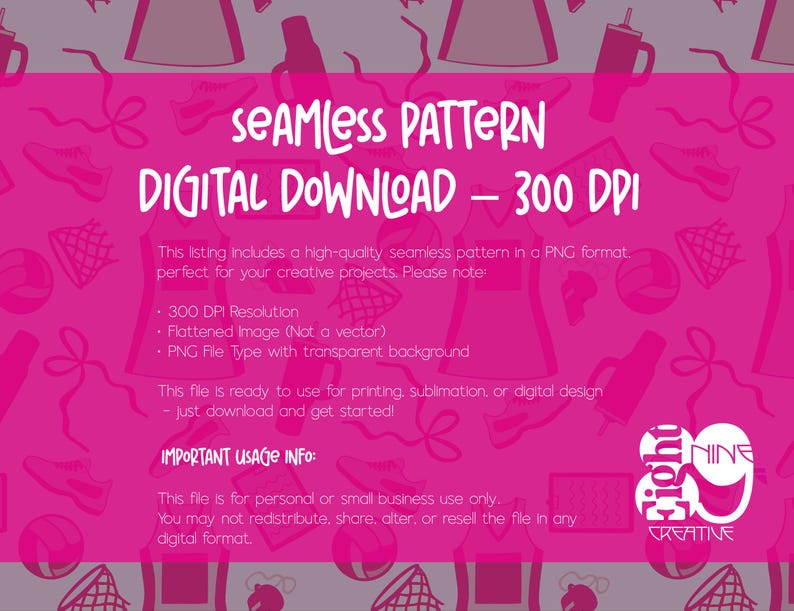 Netball Repeated Patterns Netball Seamless Pattern - Hand Drawn- Netball Digital Paper - Netball ...