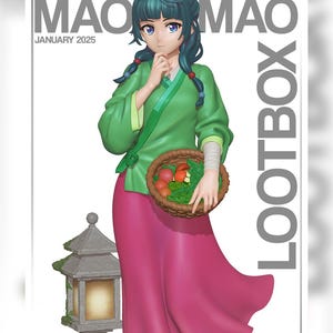 Maomao The Apothecary Diaries Collectible 12k High Detail Hand-Painted Resin Statue Figure Gift (UNASSEMBLE)