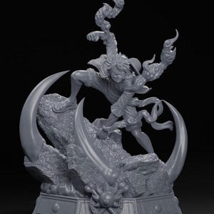 Luffy Diorama One Piece Collectible 12k High Detail Hand-Painted Resin Statue Figure Gift (UNASSEMBLE)