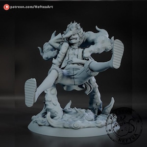 Luffy Gear 5 V2 One Piece Collectible 12k High Detail Hand-Painted Resin Statue Figure Gift (UNASSEMBLE)