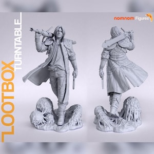 Dante Devil May Cry Collectible 12k High Detail Hand-Painted Resin Statue Figure Gift (UNASSEMBLE)