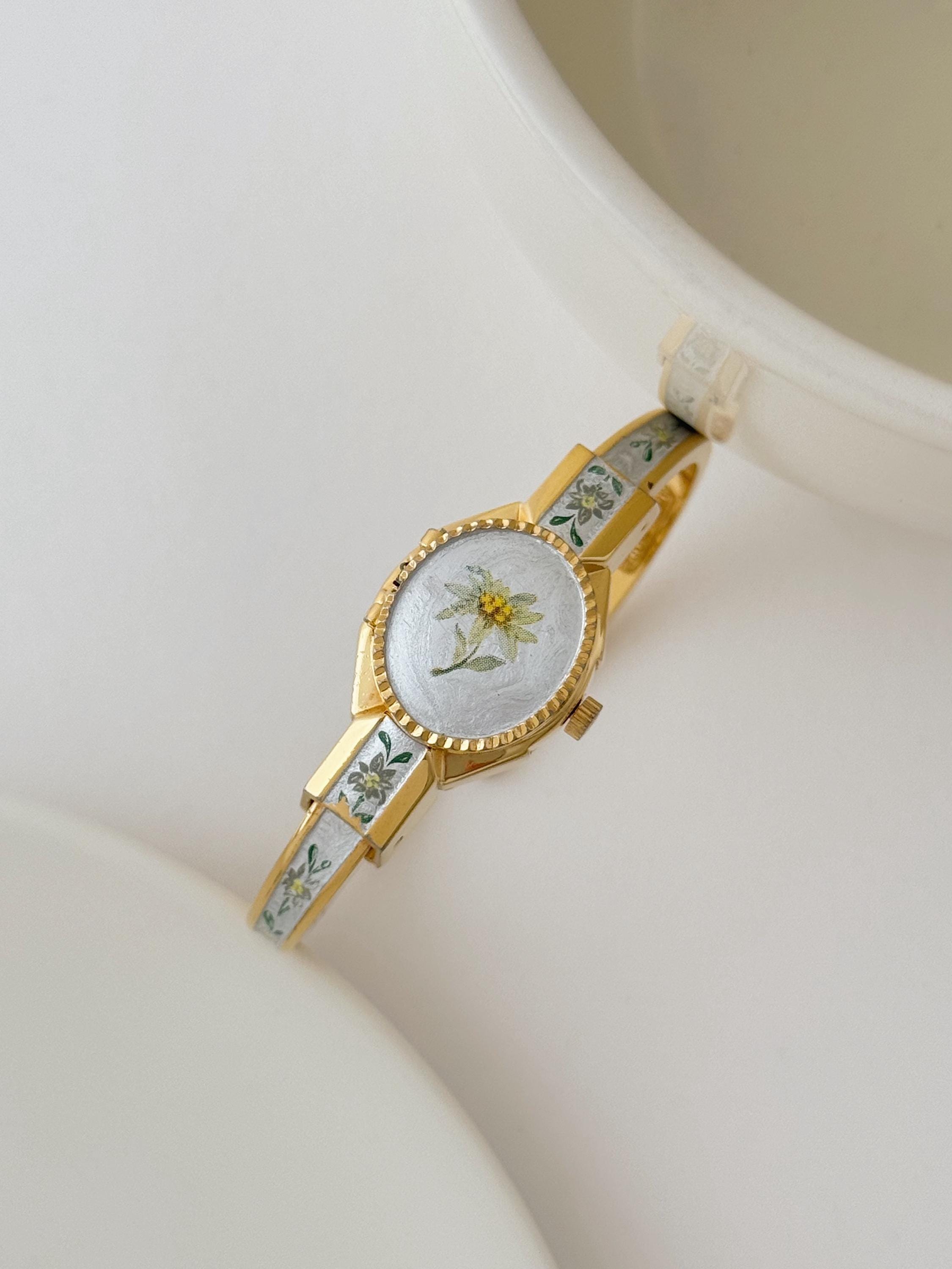 希少スイス製ITRACO レクタンギュラーバングルウォッチ 2026年最新