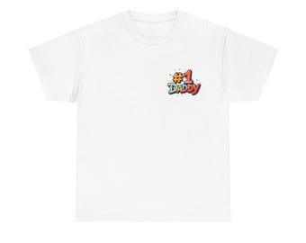 The #1 Daddy T-Shirt, Gift For Dad, Cute Gift from Kids, New Dad Shirt, Fathers Day Gift, Daf Birthday Gift, Gift for Him, Cool Daddy Tshirt