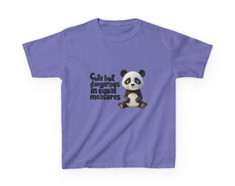 Funny Panda Kids T-Shirt Gift For Toddler Cute Panda TShirt For Cheeky Kids Gift TShirt For Panda Lover Gift For Cheeky Toddler T Shirt Gift