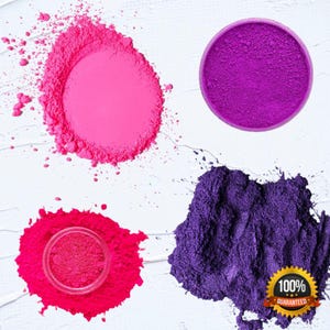 Pink Purple Color range Pigment Concrete iron oxide powder, Mortar, Grout, Pool Plaster Color Pigment Dye for Cement, pink purple