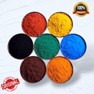 Concrete pigment , Cement Dye, Ceramic pigment , UV resistant, Matte pigments, Natural earths and Oxides