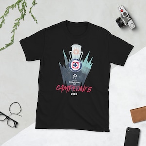 Cruz Azul are Champions T-Shirt Cruz Azul de Corazón Siempre Campeón T-Shirt Liga MX Tee Futbol Father&#39;s Day Gift