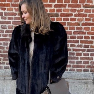 Long Vintage Mink Coat