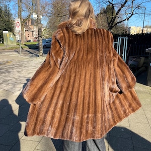 YILON MADE Waistmark eco fur coat ブラウン YILON MADE Waistmark eco fur coat ブラウン