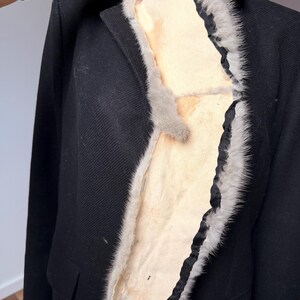 Vintage Sapphire Mink Fur Collar | Luxury Scarf Trim, 1980s image 10