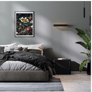Dark Botanical Poster