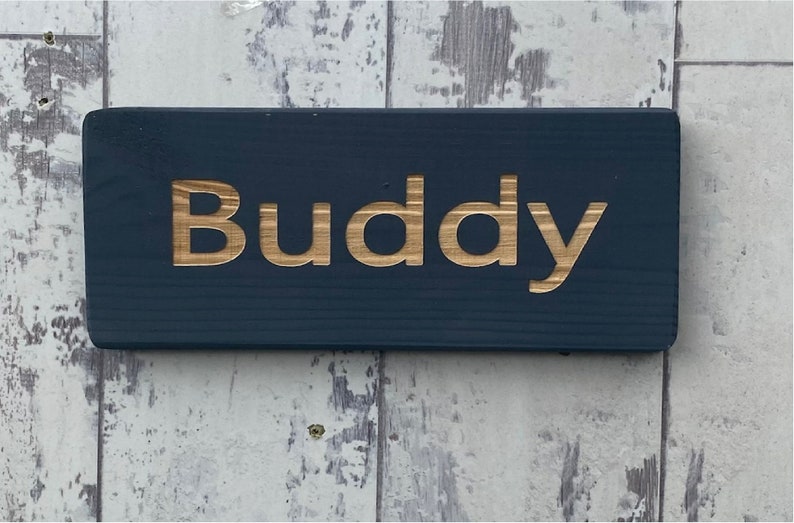 Personalised Name Plaque. Gift for Christmas, Stocking filler. FREE DELIVERY image 3