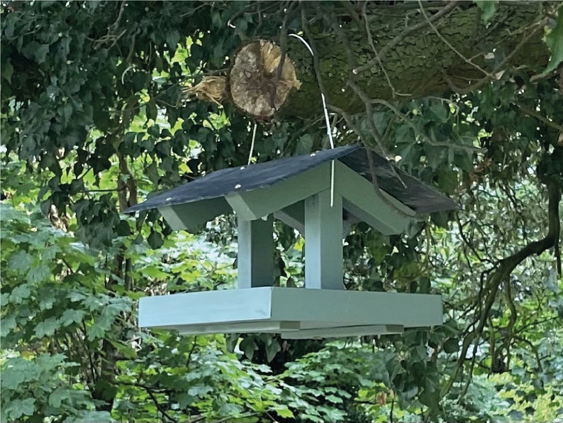 Hanging Bird Table, Christmas Gift. Help the birds this winter. image 3