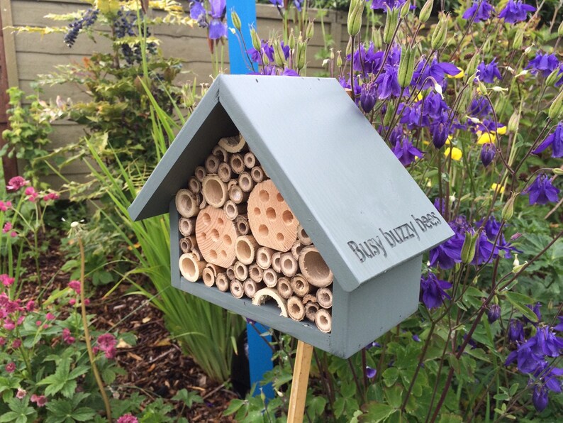 a personalised bee hotel