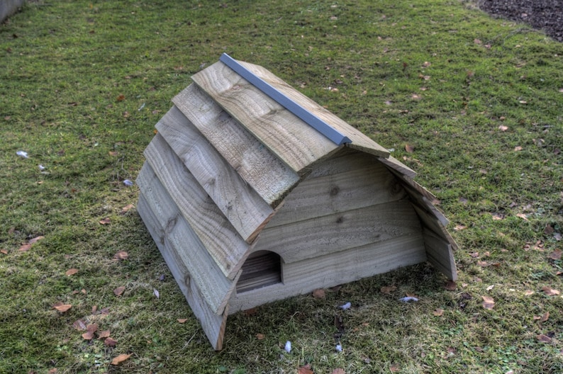 Deluxe Hedgehog House, A Fathers Day gift. FREE DELIVERY image 4