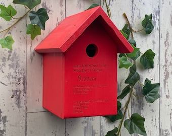 Single Post Box Bird Box. FREE DELIVERY!