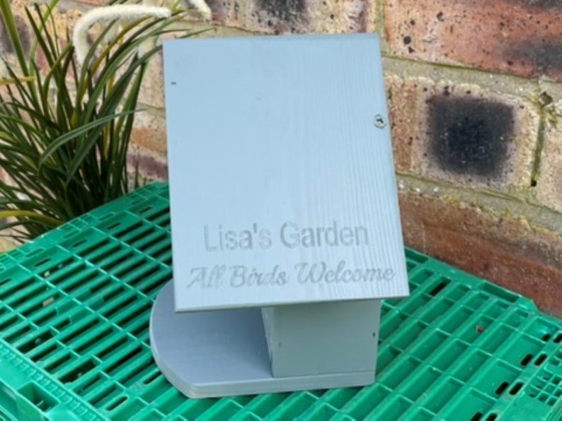 Bird Seed Feeder, Can be personalised. FREE SHIPPING image 3