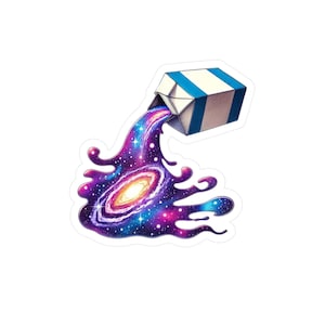 Milky Way Vinyl Sticker