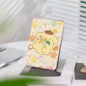 Pompompurin Kindle Hülle, Kindle Paperwhite Hülle 1/2/3/4, Kindle 2022, Kindle 10/11 Hülle, doppelseitiger Druck Kindle Hülle mit Handschlaufe