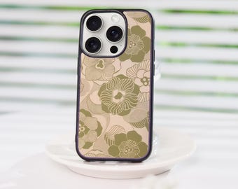 Vintageflower iPhone Case, iPhone 16/15/14 Plus Pro/Pro Max, iPhone 16/15/14 Case, iPhone 11 Pro Case, iPhone 13 Case, iPhone 12 Case, Cover