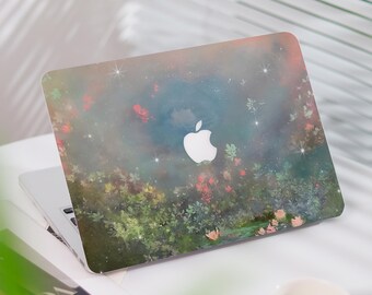 Starry Garden Macbook Pro 13 inch Case | Hard Laptop Case for Macbook Air 13/11 Pro 13/14/15/16 2023 2024 M2 2025 | Laptop Case Cover