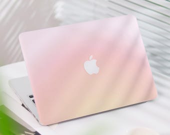 Pink Smudge Case Macbook Pro 13 inch Case | Hard Laptop Case for Macbook Air 13/11 Pro 13/14/15/16 2023 2024 M2 2025 | Laptop Case Cover
