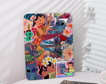 Liloandstitch iPad Case,Case for iPad 9.7 Inch 10.2 Inch 10.9 Inch 12.9 Inch, iPad Air 11/13 Pro 2022/2024 iPad mini 4/6,New iPad Case