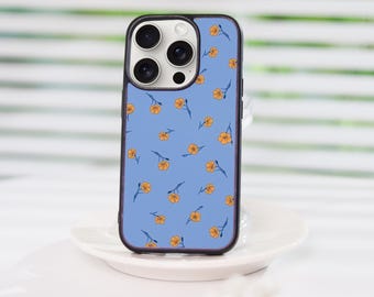 Floralpattern iPhone Case, iPhone 16/15/14 Plus Pro/Pro Max, iPhone 16/15/14 Case, iPhone 11 Pro Case, iPhone 13 Case, iPhone 12 Case, Cover