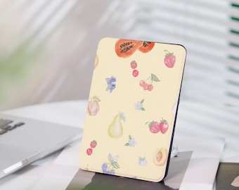Fruit Pattern Kindle Case, Kindle Paperwhite Case 1/2/3/4, Kindle 2022, Kindle 10/11 Case, Double Sided Printing Kindle Case with Hand Strap