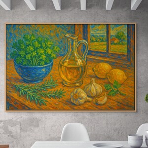 Canvas Print- Kitchen Table
