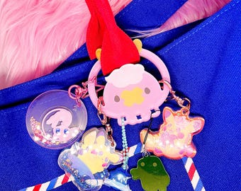 Balloon Pocket Monster Acrylic Carabiner (3in/76.2mm)