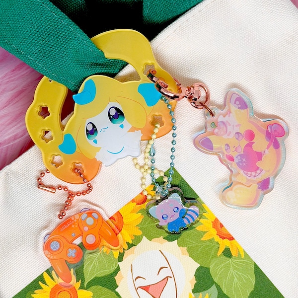 Wish Pocket Monster Acrylic Carabiner (3in/76.2mm)