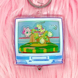 SSBM CRT TV Yoshi’s Story (3in/72mm)