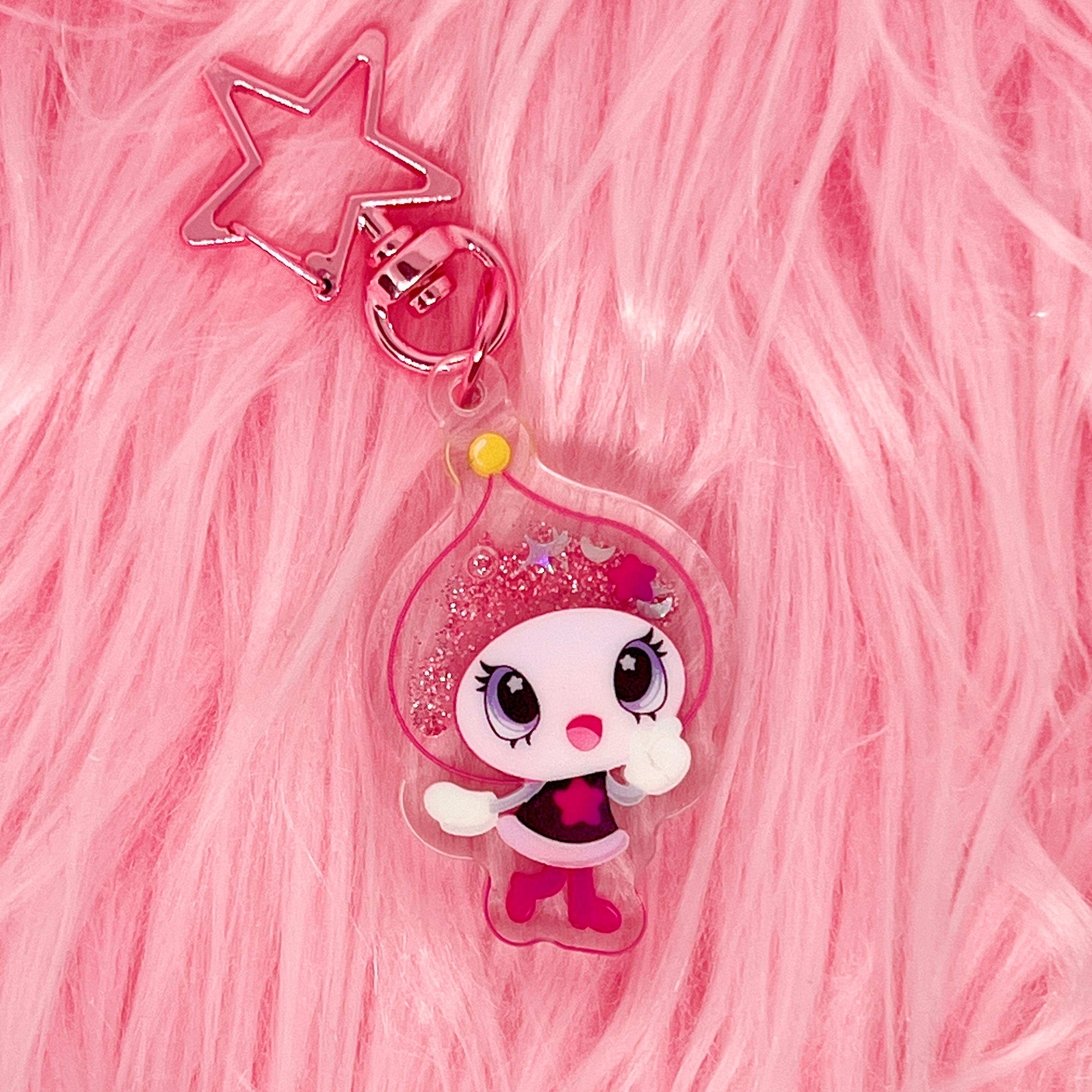 Happycharmさま Tama Himespetchi Liquid Glitter Keychain (2in/50.8mm) - Etsy