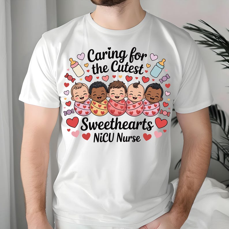 Caring for the Cutest Sweethearts Png, Baby Valentines Png, NICU Nurse ...