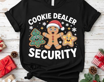Cookie Dealer Security PNG, Cookie Christmas Shirt Family (Digital Download)