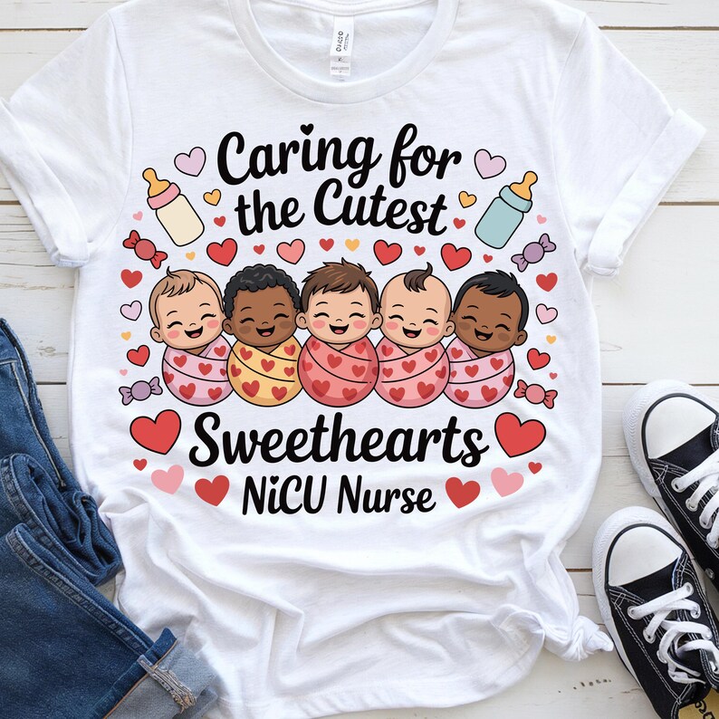 Caring for the Cutest Sweethearts Png, Baby Valentines Png, NICU Nurse ...