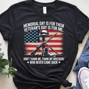 Memorial Day Png, Memorial Day Is For Them Png, Patriotic Veteran Png, Veteran Shirt Png, Patriotic Png, Digital Download
