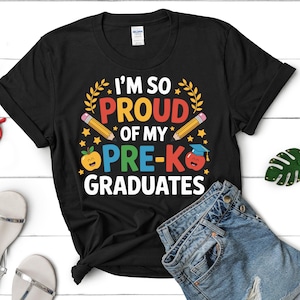 Pre-k Teacher Png, I&#39;m So Proud Of My Pre-k Graduates Svg, Pre-k Graduation Svg, Pre-k Grad Png, Pre-K Grad 2025 Png