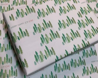 Happy Holidays to All Wrapping Paper (4 pieces)