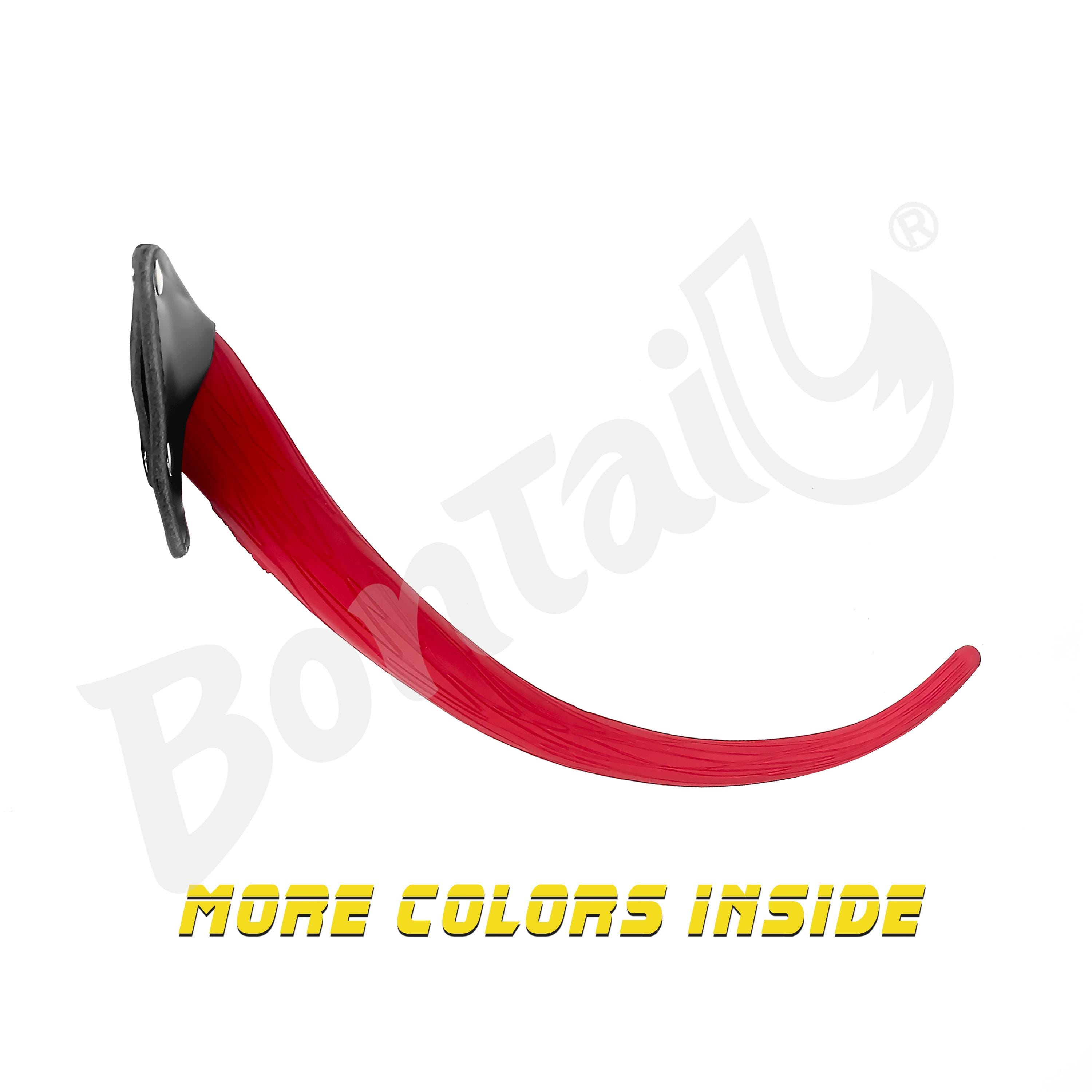 Super Motion Show Tail Harness – 20" Customizable Silicone Tail with Secure Leather Holster