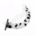 Dalmatian Show Tail Harness \u2013 Super Motion Spotted Faux Fur