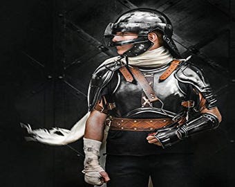 Handmade Blackened Steel Guts Armor Replica: Berserk Cosplay Set
