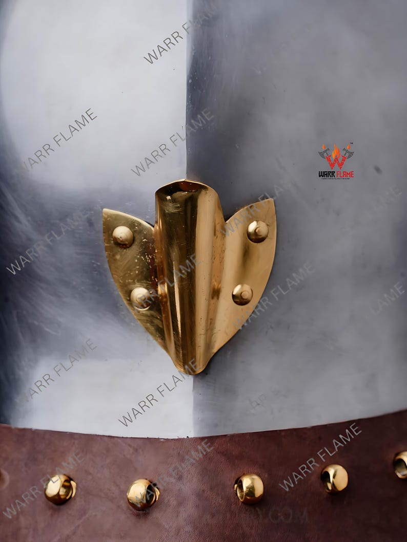 Close-up of Plum Holder Brass