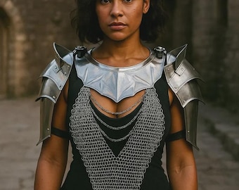 Handmade Medieval Women&#39;s Full Body Armor Set: Lady Knight Costume