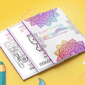 ADHD Kids Coloring Guide | Digital Download for Relaxation & Focus | Fun and Therapeutic Coloring Book for Teens and Children