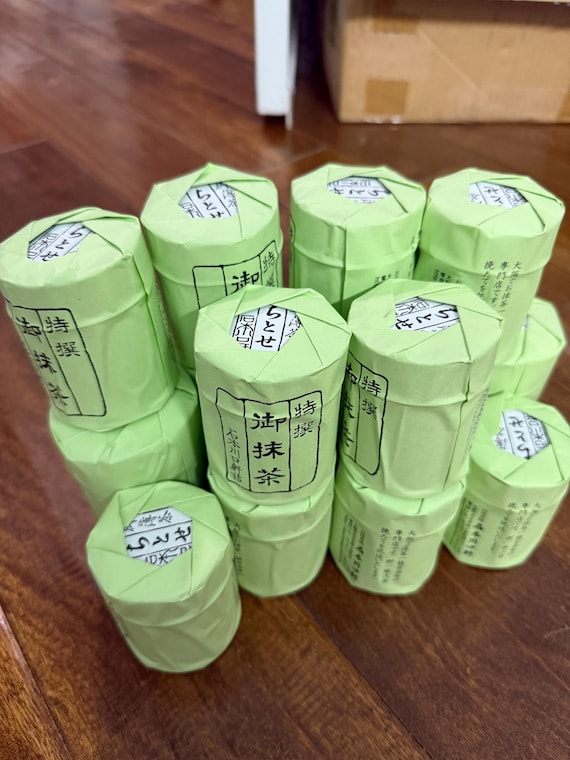 ISHIMOTO Kawaguchiken | Japanese Premium Ceremonial Grade Matcha 40g/80g/120g tin- US SHIP/Seller Wako, Wazui, Nishiki & Iwai | Stone-Ground